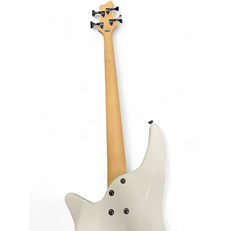 Used Jackson JS2 Concert White Electric Bass Guitar