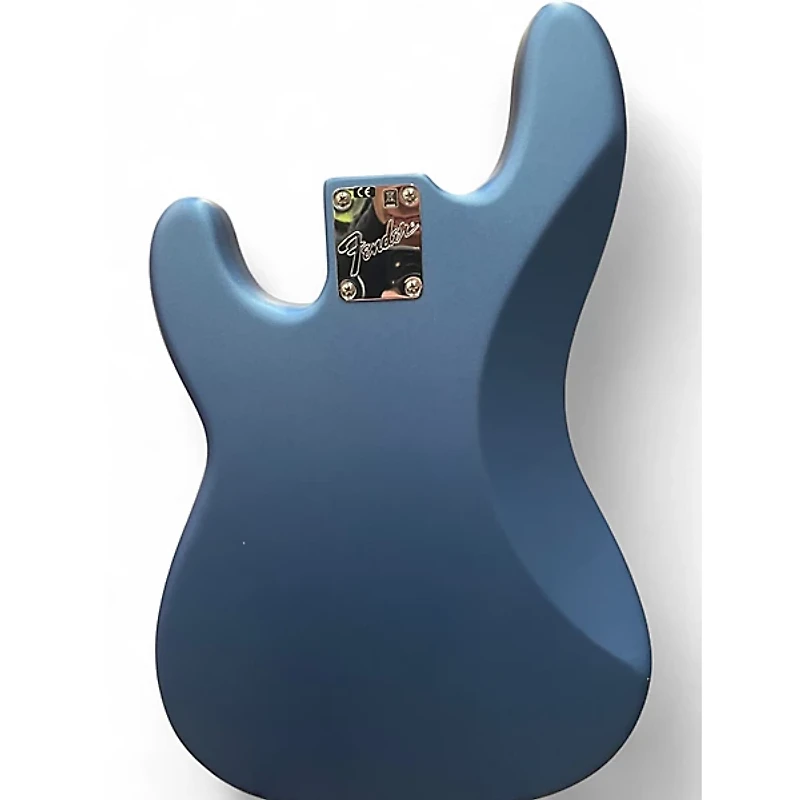 Used 2021 Fender American Performer Precision Bass Satin Lake Placid Blue Electric Bass Guitar