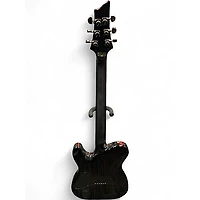 Used Schecter Guitar Research Hellraiser C1 Hybrid Trans Black Solid Body Electric Guitar