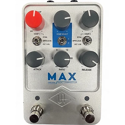 Used Universal Audio MAX Preamp Dual Compressor Effect Pedal