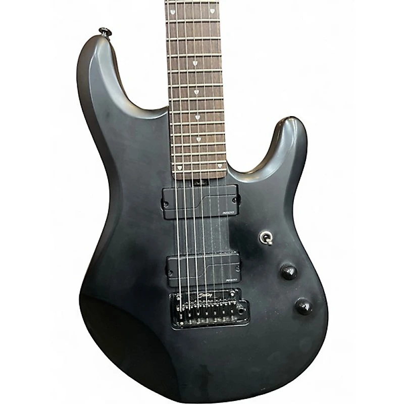 Used Sterling by Music Man JP70 John Petrucci Signature Stealth Black Solid Body Electric Guitar