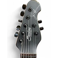 Used Sterling by Music Man JP70 John Petrucci Signature Stealth Black Solid Body Electric Guitar
