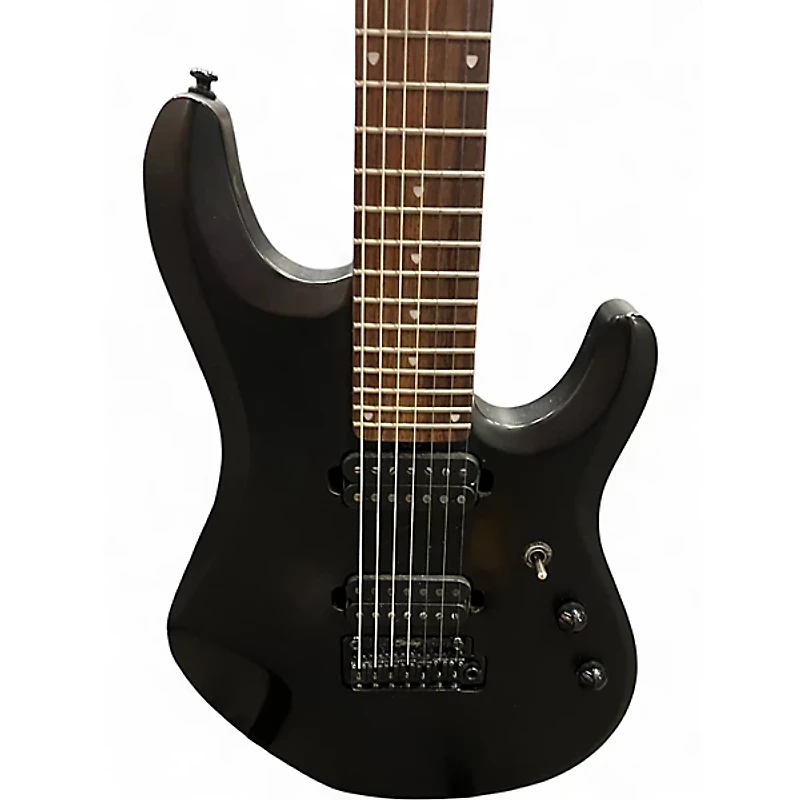 Used Sterling by Music Man JP70 John Petrucci Signature Black Solid Body Electric Guitar