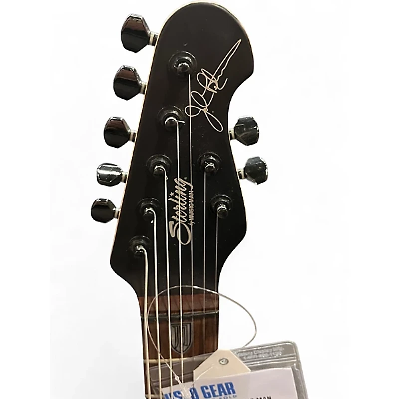 Used Sterling by Music Man JP70 John Petrucci Signature Black Solid Body Electric Guitar