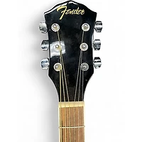Used Fender FA135CE Concert Black Acoustic Electric Guitar