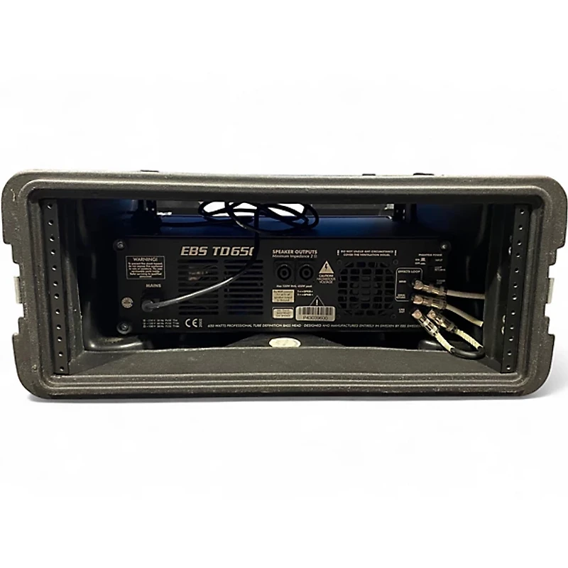 Used EBS TD650 Tube Bass Amp Head