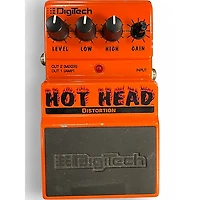 Used DigiTech Hot Head Distortion Effect Pedal