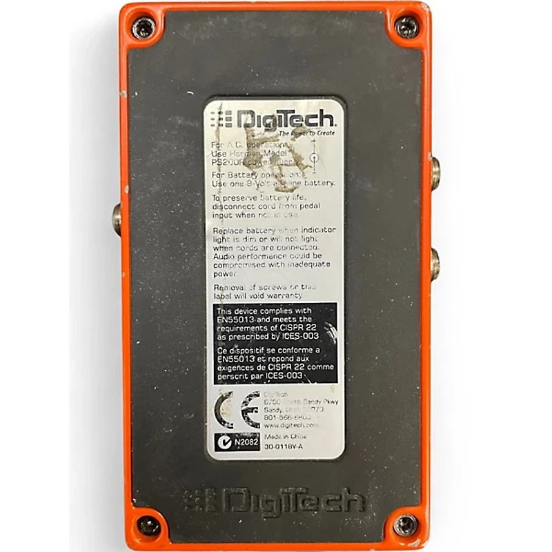 Used DigiTech Hot Head Distortion Effect Pedal