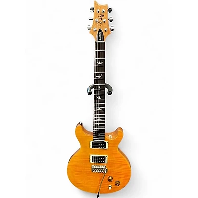Used PRS Carlos Santana Signature SE Yellow Solid Body Electric Guitar