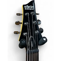 Used Schecter Guitar Research Omen 6 Black Solid Body Electric Guitar