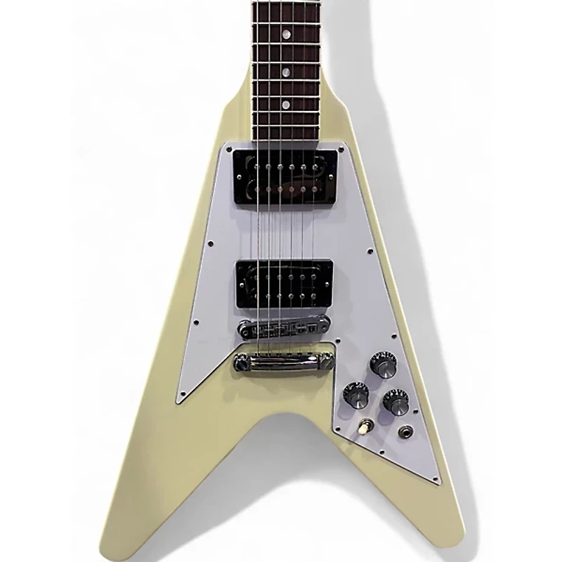 Used Gibson '70S FLYING V Classic White Solid Body Electric Guitar