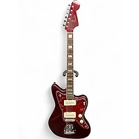 Used Fender Troy Van Leeuwen Jazzmaster OXBLOOD Solid Body Electric Guitar