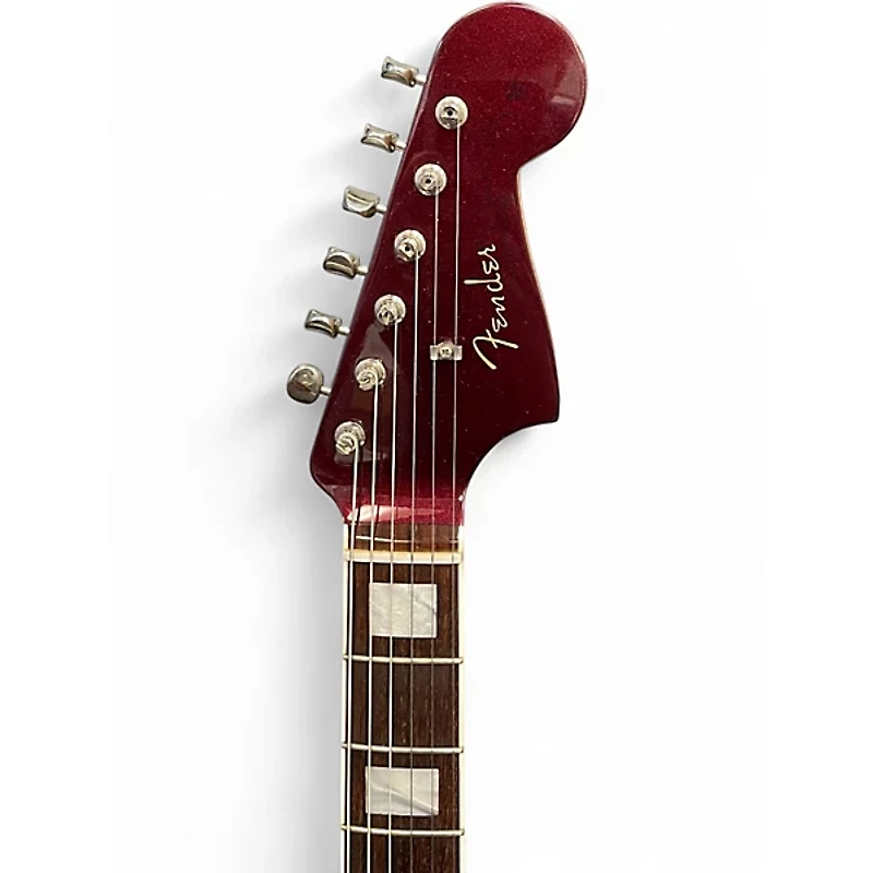 Used Fender Troy Van Leeuwen Jazzmaster OXBLOOD Solid Body Electric Guitar