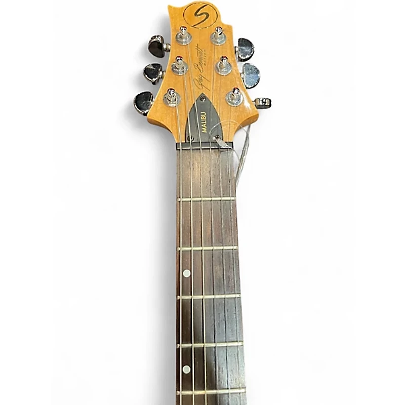 Used Greg Bennett Design by Samick Malibu Blue Solid Body Electric Guitar