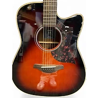 Used Yamaha A1R Tobacco Sunburst Acoustic Electric Guitar