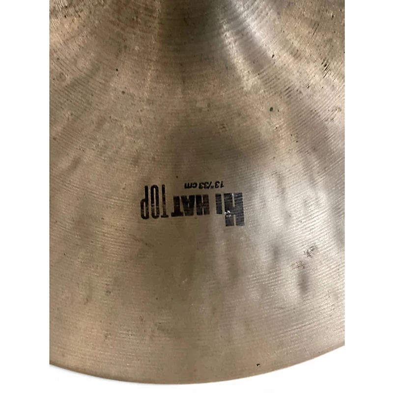 Used Zildjian 13in K Hi Hat Top Cymbal