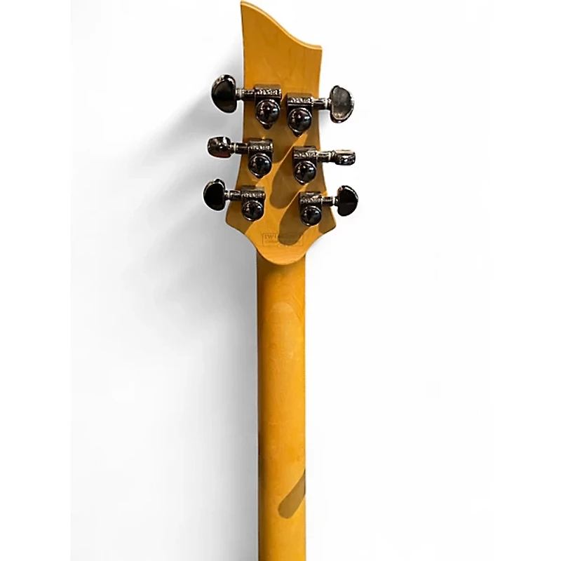 Used Schecter Guitar Research Damien Elite 6 Black Solid Body Electric Guitar