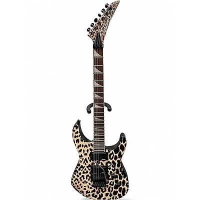 Used Jackson SLX DX LEOPARD Solid Body Electric Guitar