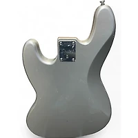 Used Squier Affinity Jazz Bass Silver Electric Bass Guitar