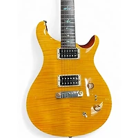 Used PRS SE Paul's Guitar Amber Solid Body Electric Guitar