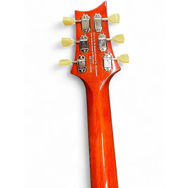 Used PRS SE Paul's Guitar Amber Solid Body Electric Guitar