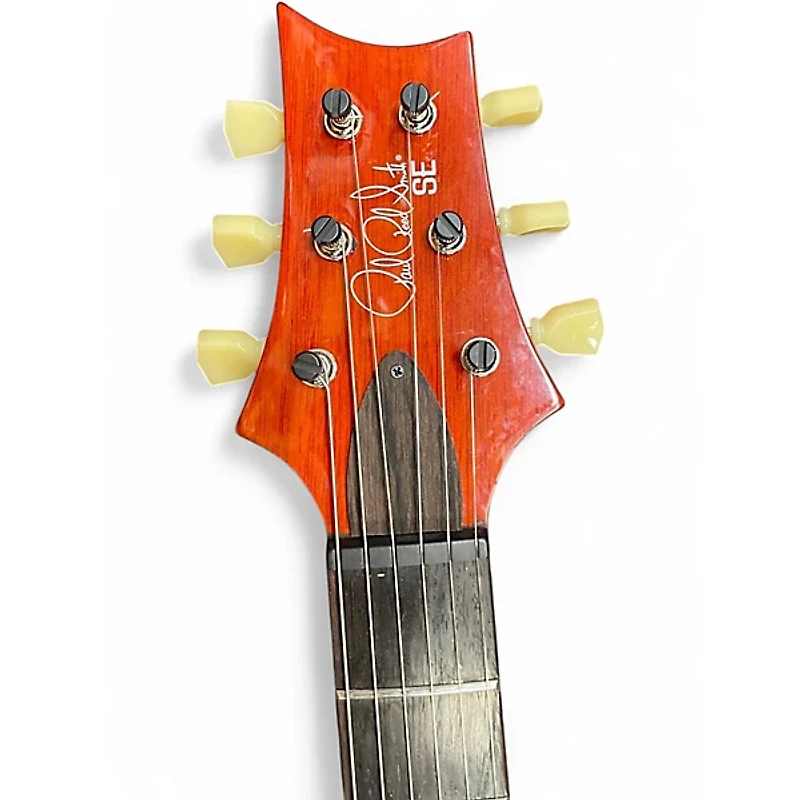 Used PRS SE Paul's Guitar Amber Solid Body Electric Guitar