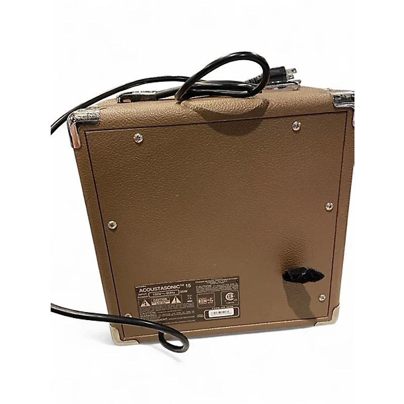 Used Fender Acoustasonic 15 Acoustic Guitar Combo Amp