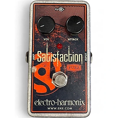 Used Electro-Harmonix Satisfaction Fuzz Effect Pedal
