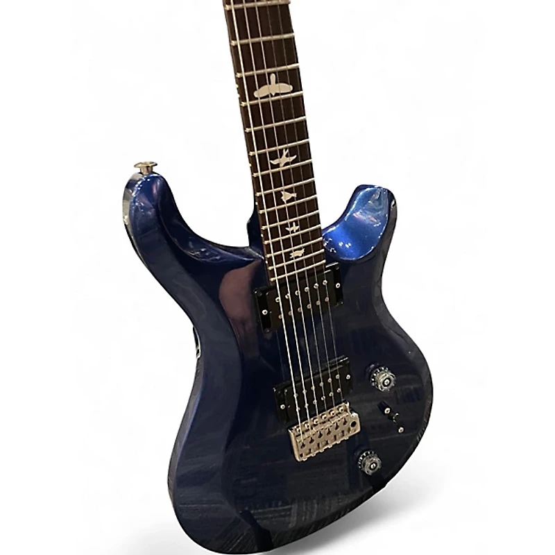 Used PRS Custom 22 Blue Solid Body Electric Guitar