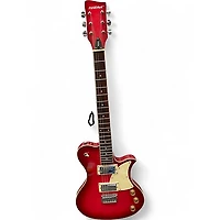 Used First Act ME501 Crimson Red Burst Solid Body Electric Guitar