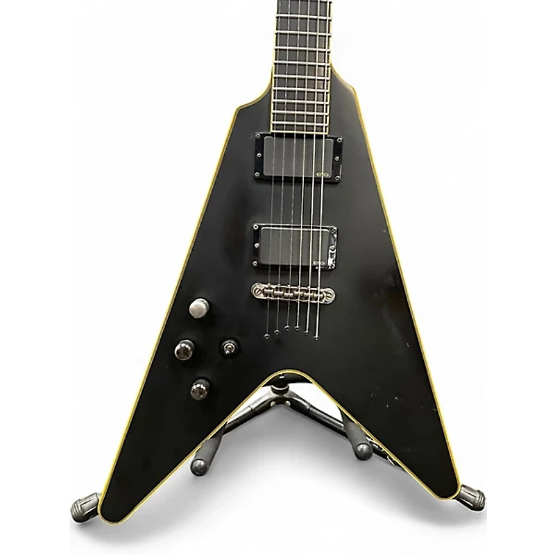 Used Schecter Guitar Research Blackjack ATX Flat Black Solid Body Electric Guitar