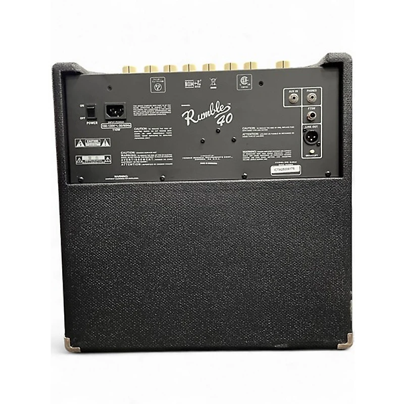 Used Fender Rumble 40 V3 Bass Combo Amp