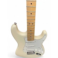 Used 2012 Fender American Standard Stratocaster OLYMPIC WHITE Solid Body Electric Guitar