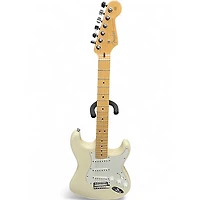 Used 2012 Fender American Standard Stratocaster OLYMPIC WHITE Solid Body Electric Guitar