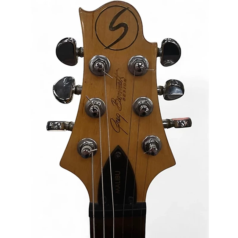 Used Greg Bennett Design by Samick Malibu 3 Tone Sunburst Solid Body Electric Guitar