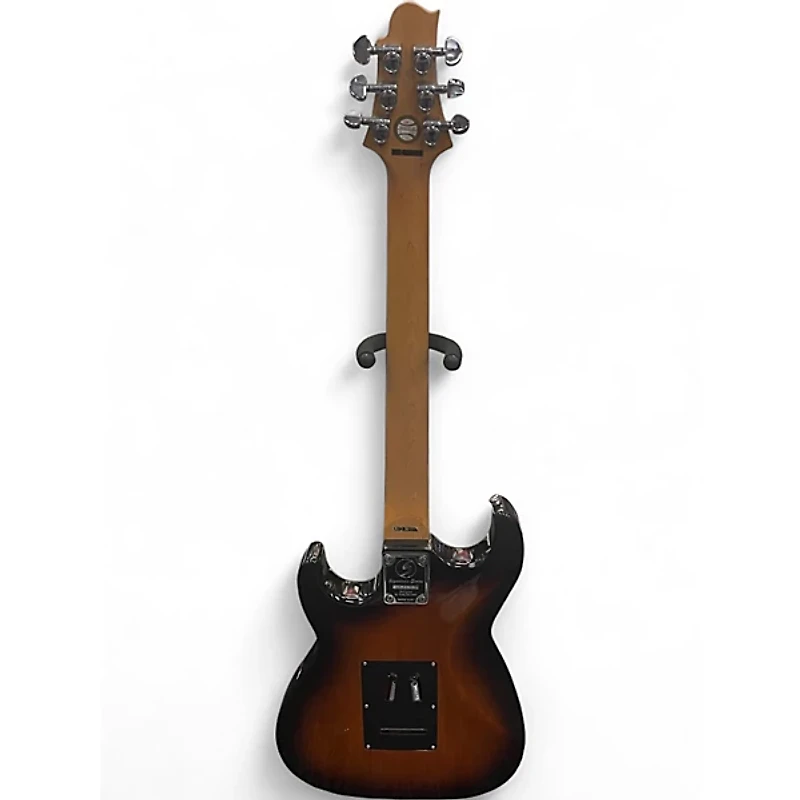 Used Greg Bennett Design by Samick Malibu 3 Tone Sunburst Solid Body Electric Guitar
