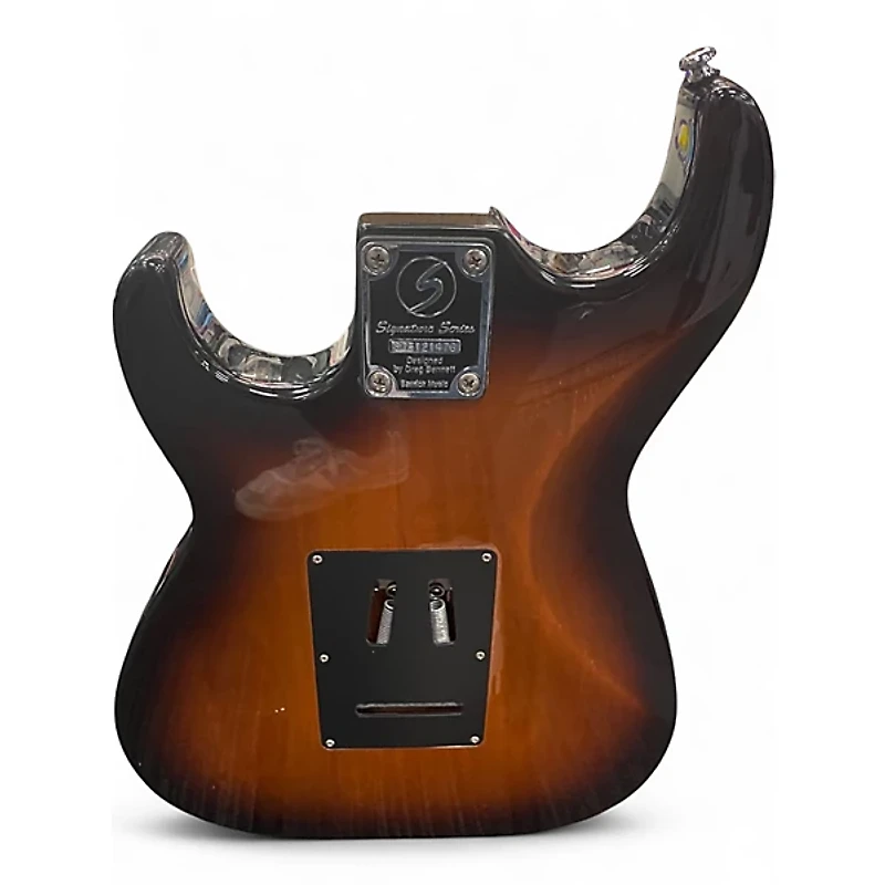 Used Greg Bennett Design by Samick Malibu 3 Tone Sunburst Solid Body Electric Guitar