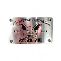 Used Pork Pie 7X12 Little Squealer Snare Black Drum