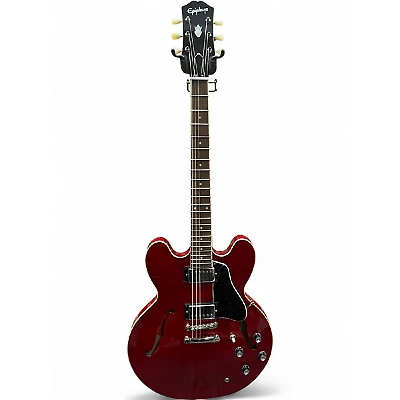 Used Epiphone ES335 Cherry Hollow Body Electric Guitar