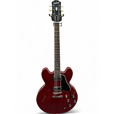 Used Epiphone ES335 Cherry Hollow Body Electric Guitar