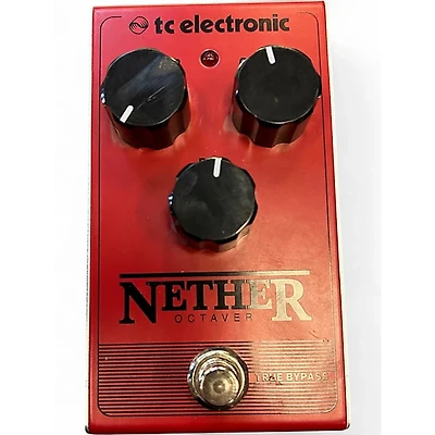 Used TC Electronic Nether Octaver Effect Pedal