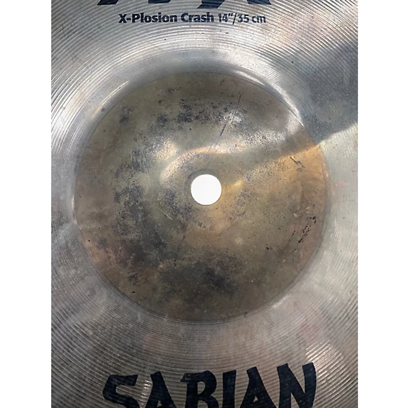 Used SABIAN 14in AAX Xplosion Crash Cymbal