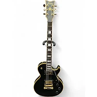 Used Schecter Guitar Research Solo-II Custom Black Solid Body Electric Guitar