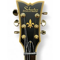 Used Schecter Guitar Research Solo-II Custom Black Solid Body Electric Guitar