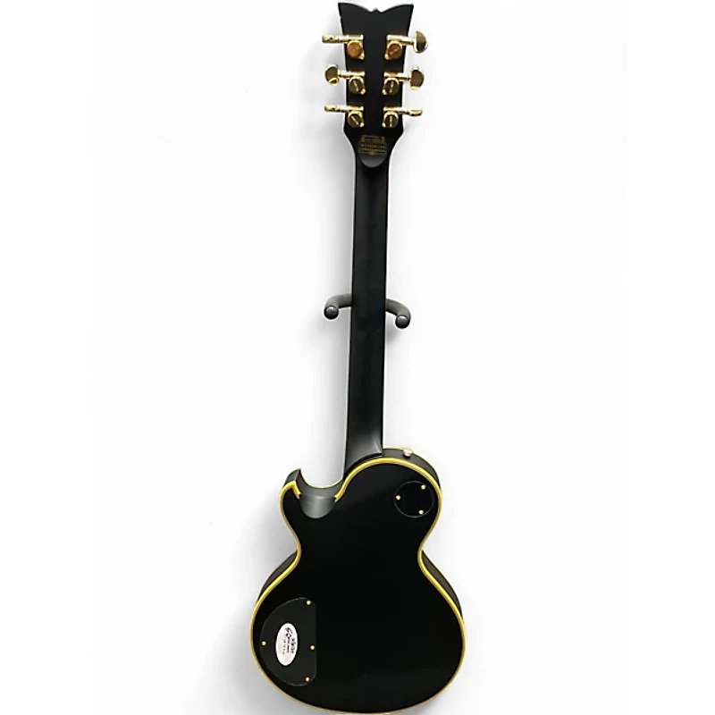 Used Schecter Guitar Research Solo-II Custom Black Solid Body Electric Guitar