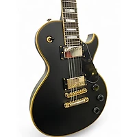Used Schecter Guitar Research Solo-II Custom Black Solid Body Electric Guitar