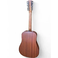 Used Martin DX2E Natural 12 String Acoustic Electric Guitar