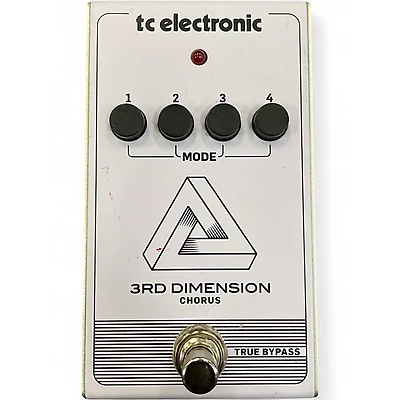 Used TC Electronic 3rd Dimension Chorus Effect Pedal