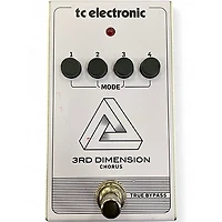 Used TC Electronic 3rd Dimension Chorus Effect Pedal