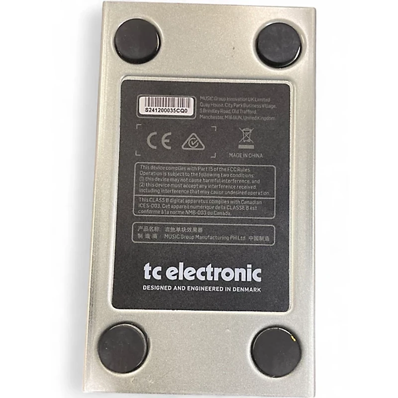 Used TC Electronic 3rd Dimension Chorus Effect Pedal